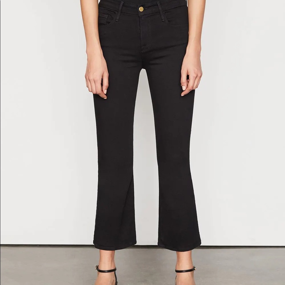 FRAME Le Crop Mini Boot Jeans